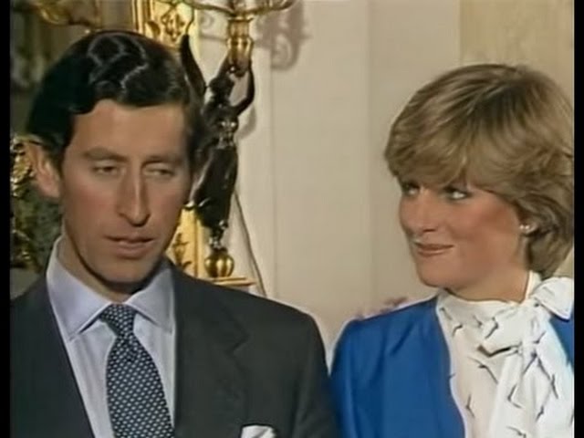 Engagement interview Charles and Diana